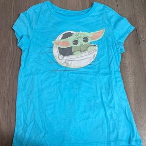 Girl’s Star Wars Baby Yoda Tshirt